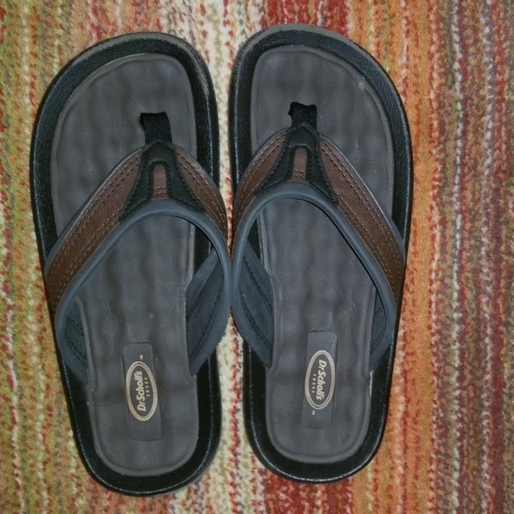 dr scholl's leather sandals